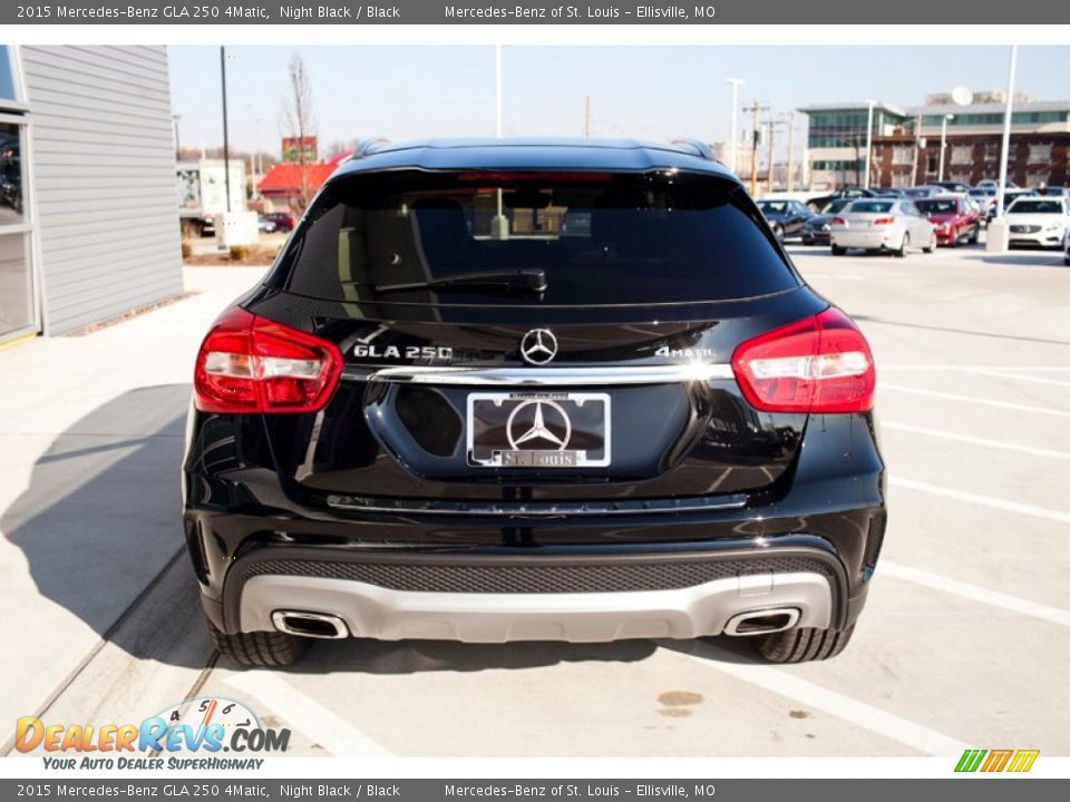 2015 Mercedes-Benz GLA 250 4Matic Night Black / Black Photo #7