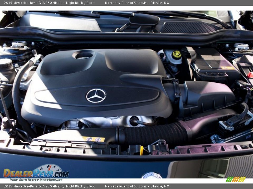 2015 Mercedes-Benz GLA 250 4Matic Night Black / Black Photo #8
