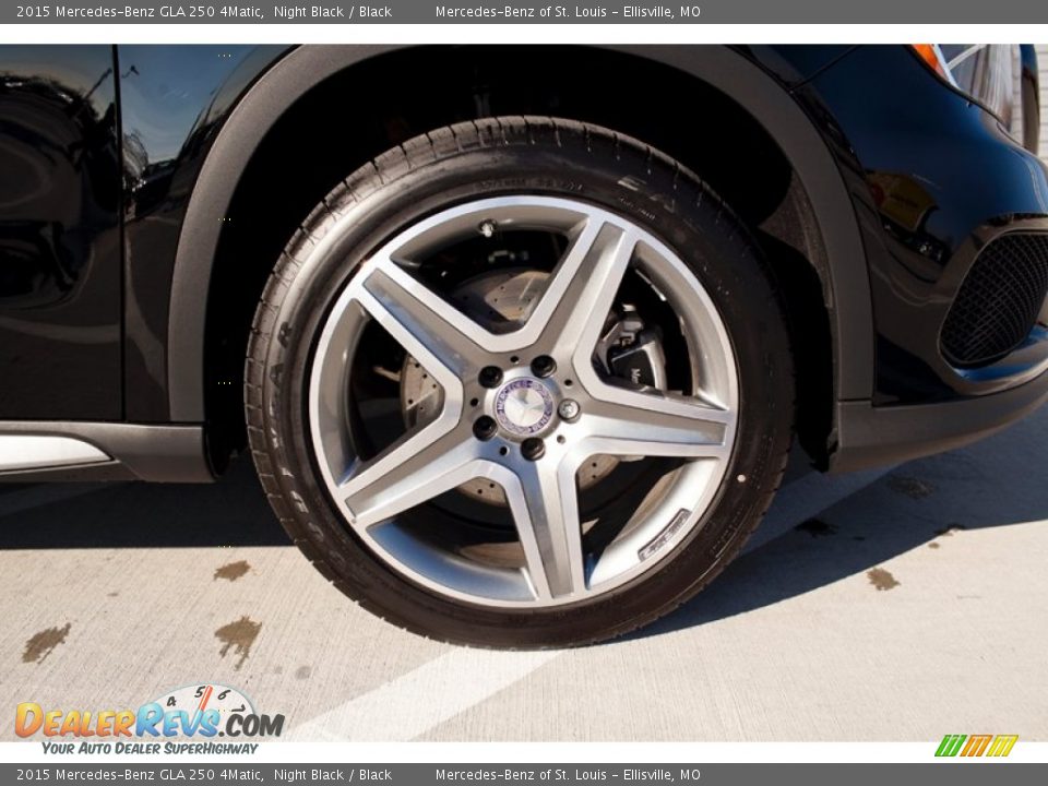 2015 Mercedes-Benz GLA 250 4Matic Night Black / Black Photo #10