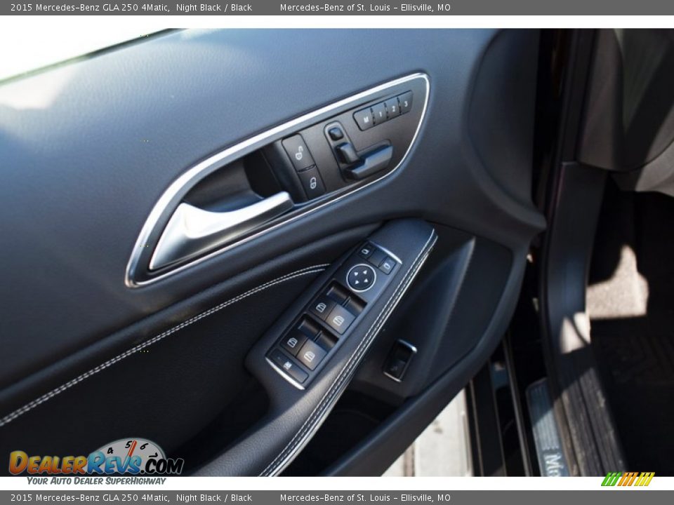 2015 Mercedes-Benz GLA 250 4Matic Night Black / Black Photo #11