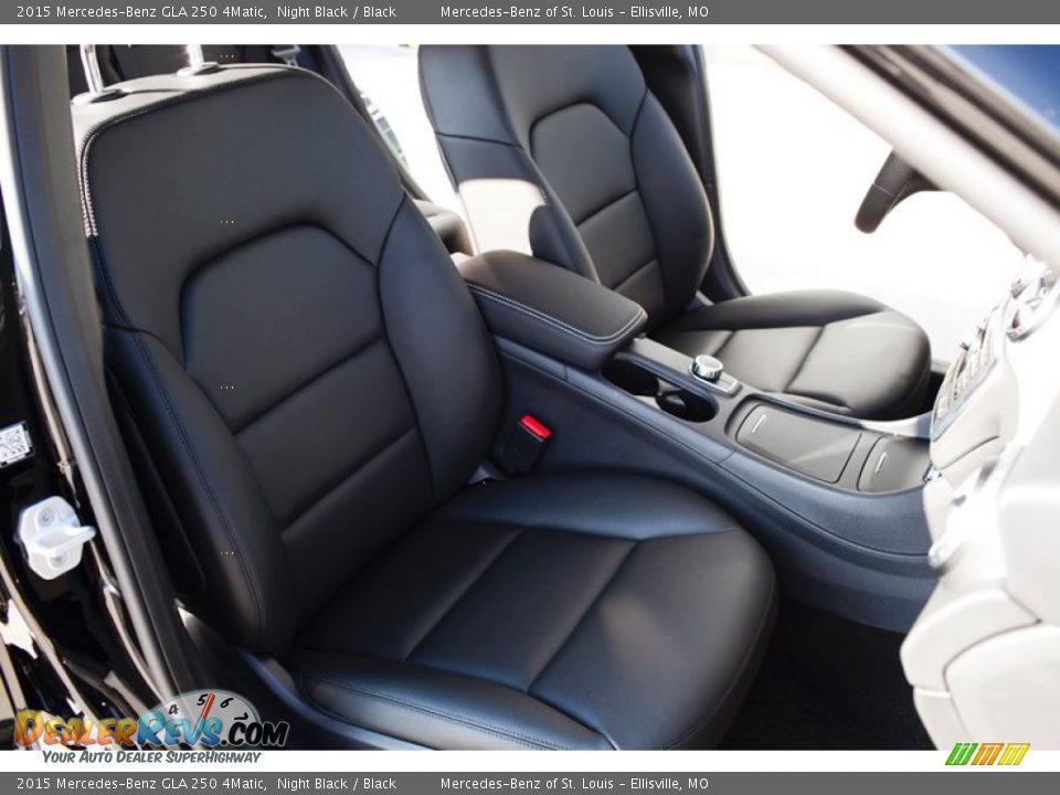 2015 Mercedes-Benz GLA 250 4Matic Night Black / Black Photo #13