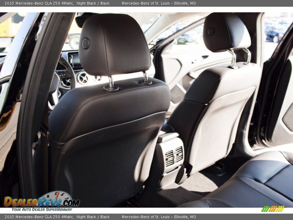 2015 Mercedes-Benz GLA 250 4Matic Night Black / Black Photo #14