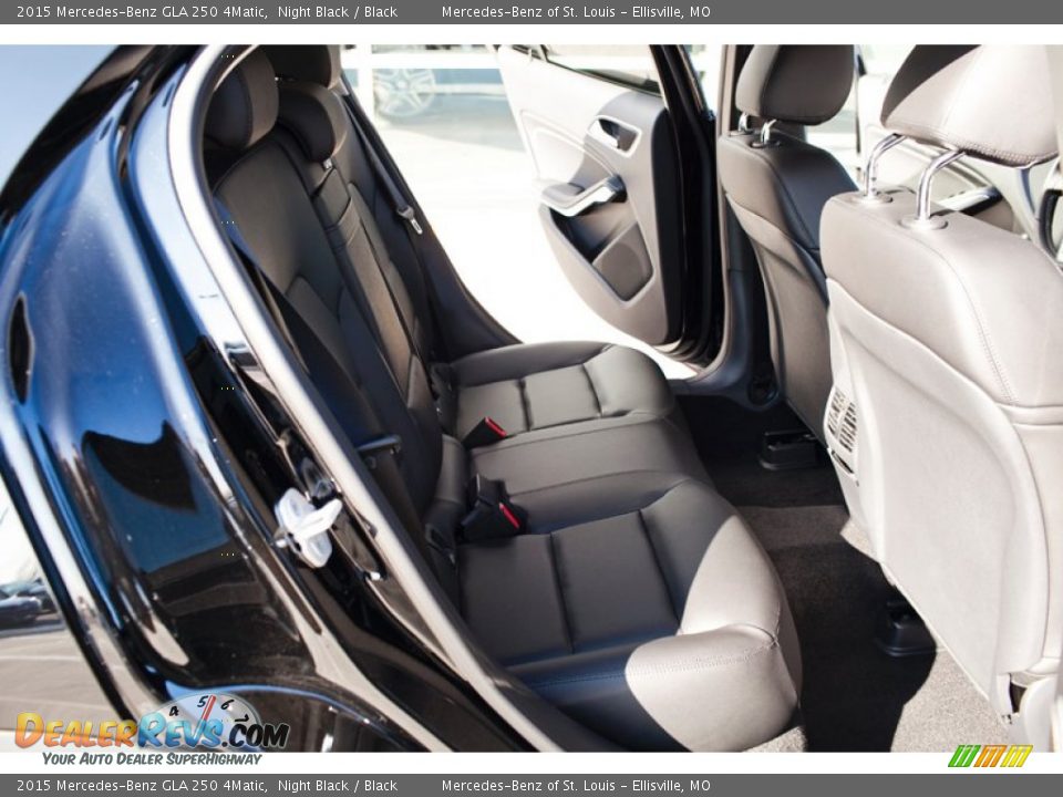 2015 Mercedes-Benz GLA 250 4Matic Night Black / Black Photo #15