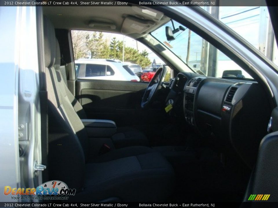 2012 Chevrolet Colorado LT Crew Cab 4x4 Sheer Silver Metallic / Ebony Photo #8