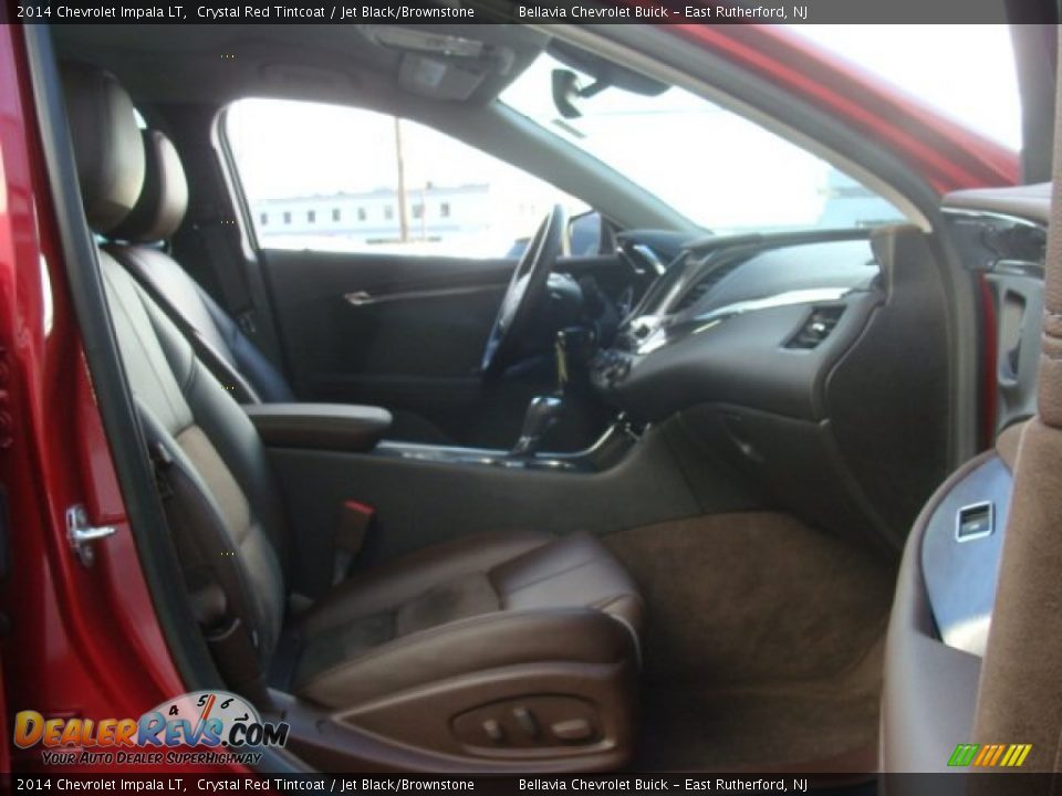 2014 Chevrolet Impala LT Crystal Red Tintcoat / Jet Black/Brownstone Photo #7
