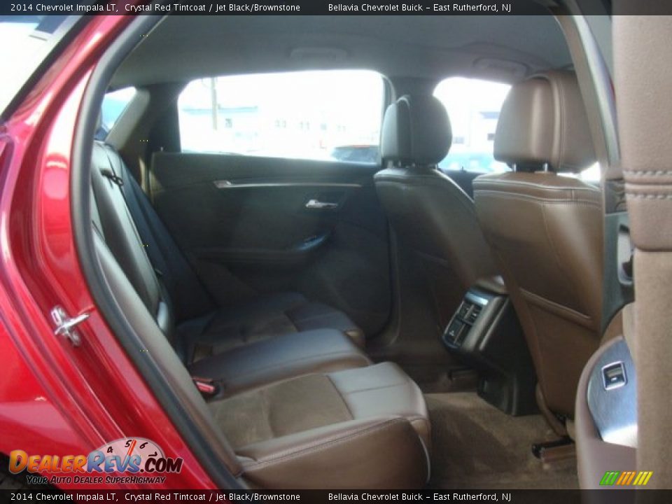 2014 Chevrolet Impala LT Crystal Red Tintcoat / Jet Black/Brownstone Photo #11