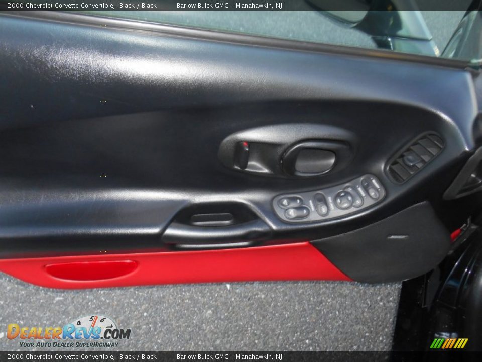 2000 Chevrolet Corvette Convertible Black / Black Photo #12