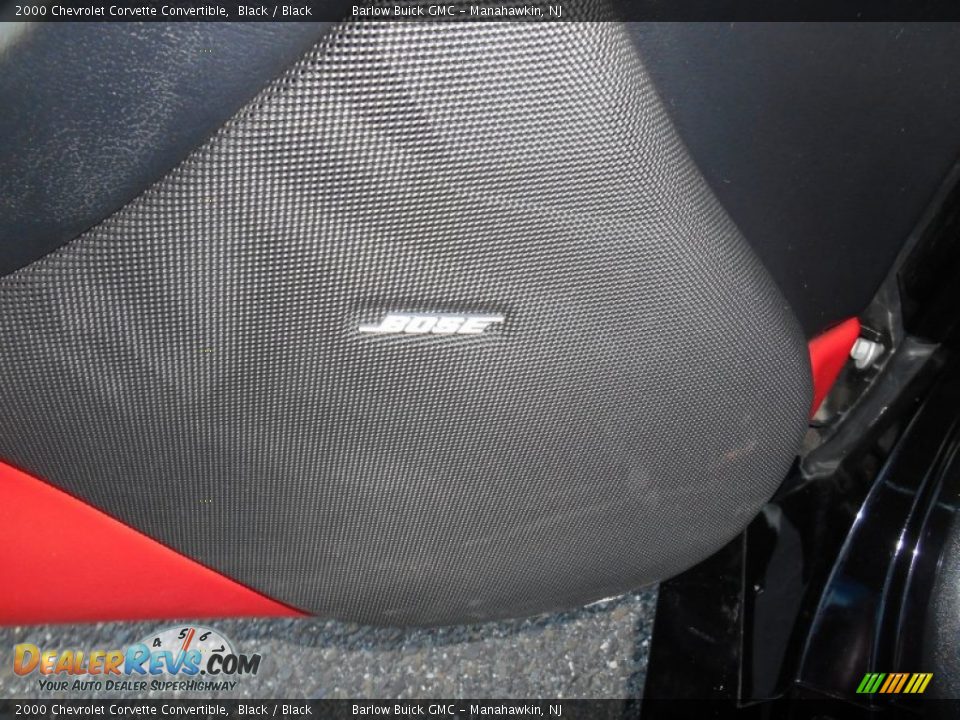 2000 Chevrolet Corvette Convertible Black / Black Photo #14