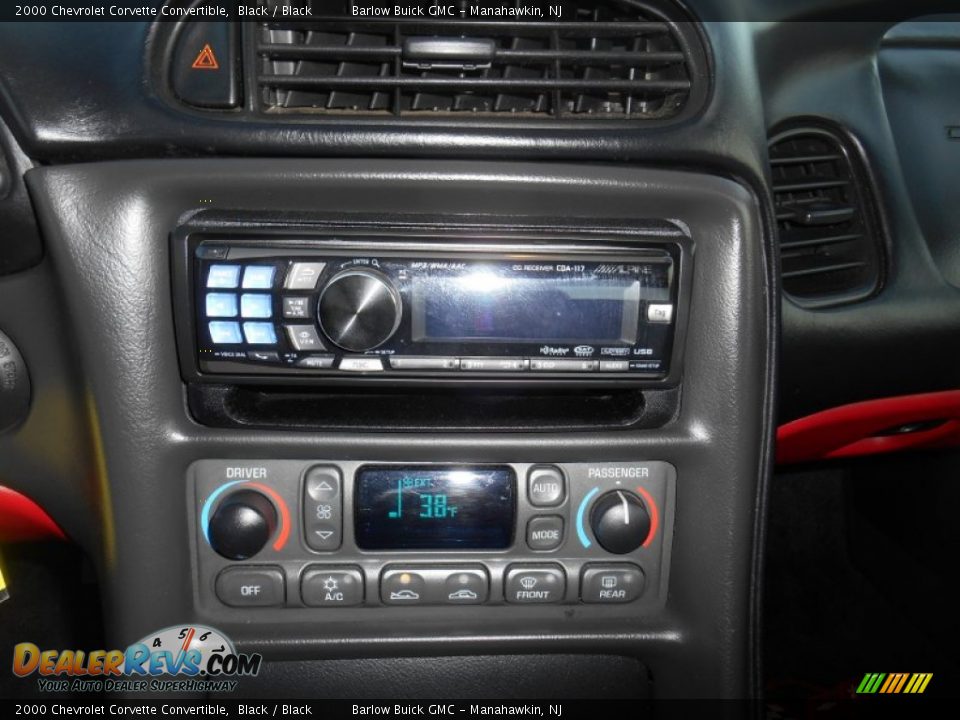 2000 Chevrolet Corvette Convertible Black / Black Photo #17