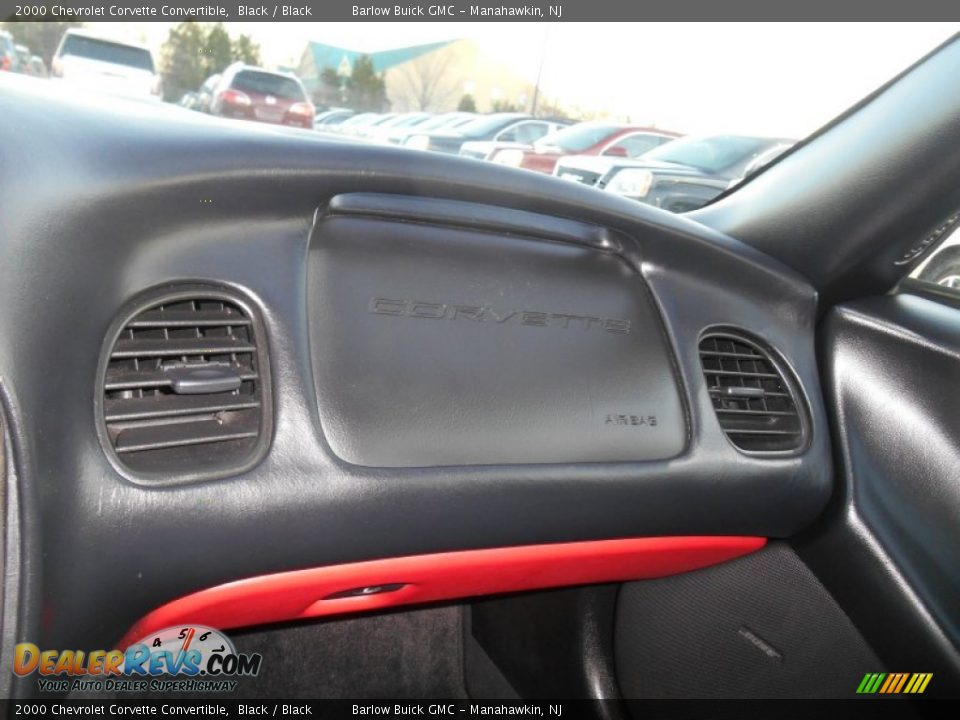 2000 Chevrolet Corvette Convertible Black / Black Photo #19
