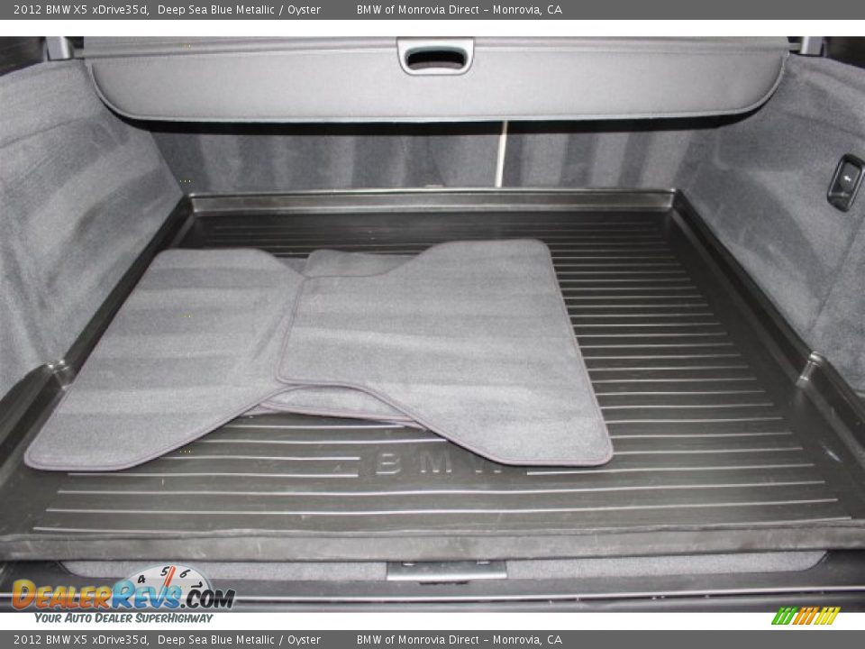 2012 BMW X5 xDrive35d Deep Sea Blue Metallic / Oyster Photo #18