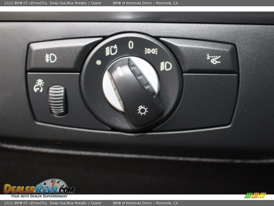 2012 BMW X5 xDrive35d Deep Sea Blue Metallic / Oyster Photo #24