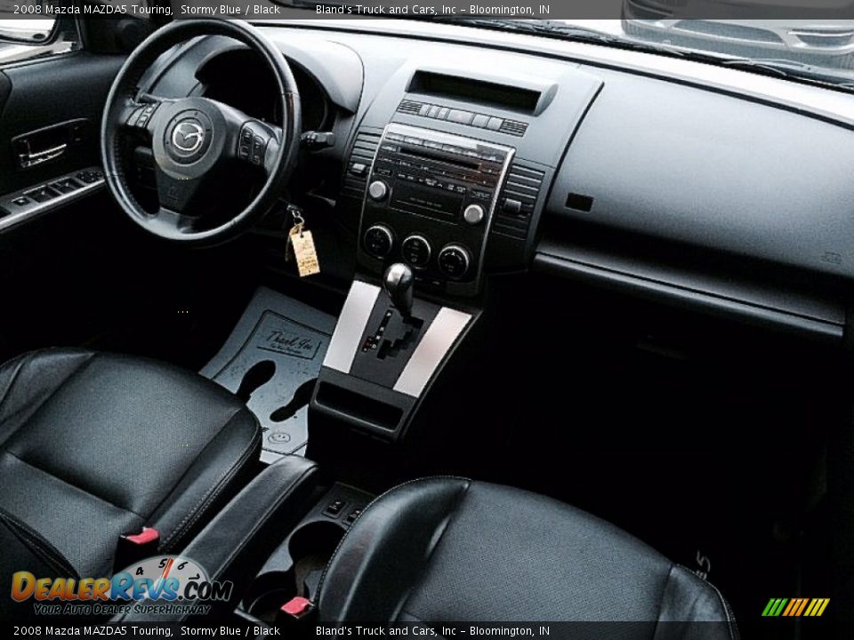 2008 Mazda MAZDA5 Touring Stormy Blue / Black Photo #5