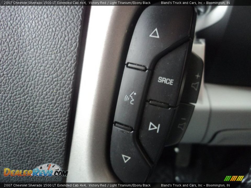 2007 Chevrolet Silverado 1500 LT Extended Cab 4x4 Victory Red / Light Titanium/Ebony Black Photo #15