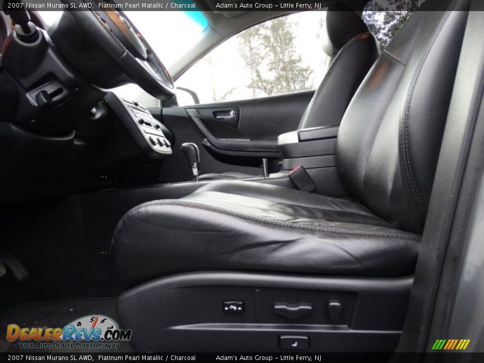 2007 Nissan Murano SL AWD Platinum Pearl Matallic / Charcoal Photo #7
