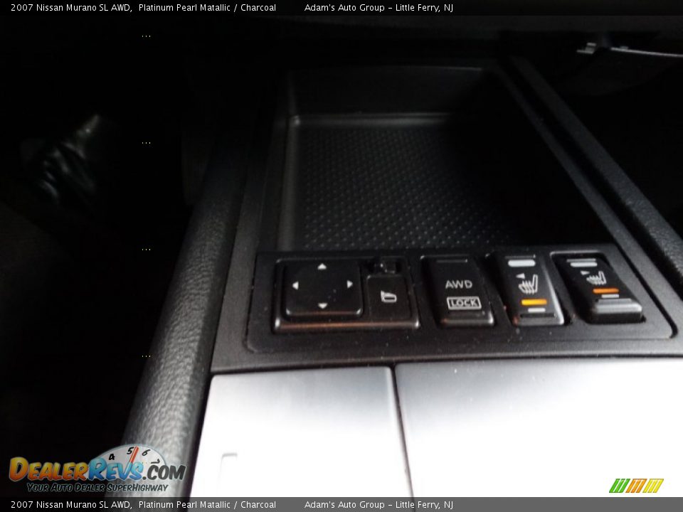 2007 Nissan Murano SL AWD Platinum Pearl Matallic / Charcoal Photo #12