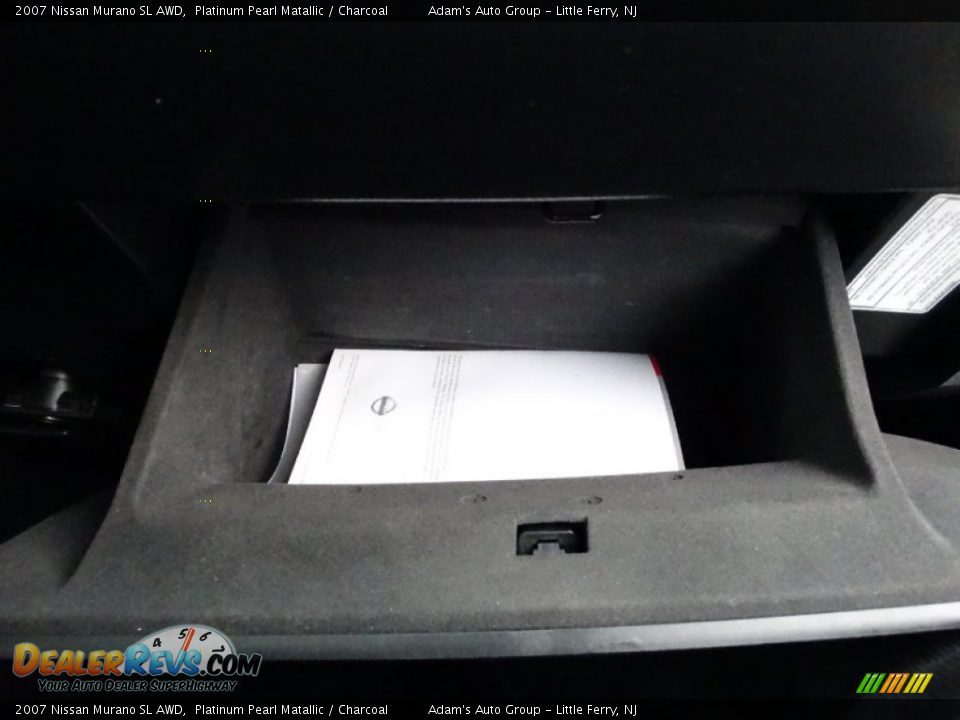 2007 Nissan Murano SL AWD Platinum Pearl Matallic / Charcoal Photo #15