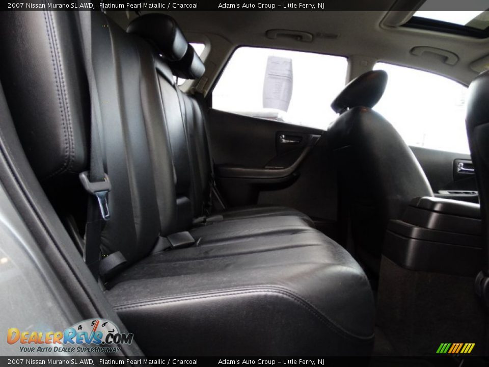 2007 Nissan Murano SL AWD Platinum Pearl Matallic / Charcoal Photo #19
