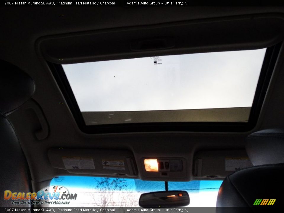 2007 Nissan Murano SL AWD Platinum Pearl Matallic / Charcoal Photo #22