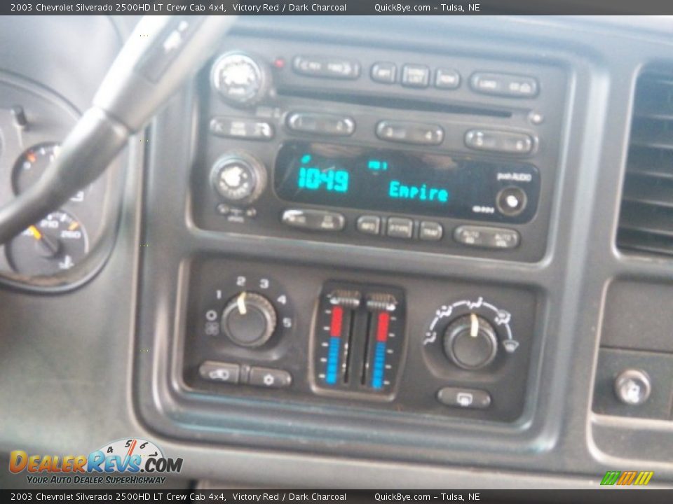 2003 Chevrolet Silverado 2500HD LT Crew Cab 4x4 Victory Red / Dark Charcoal Photo #7