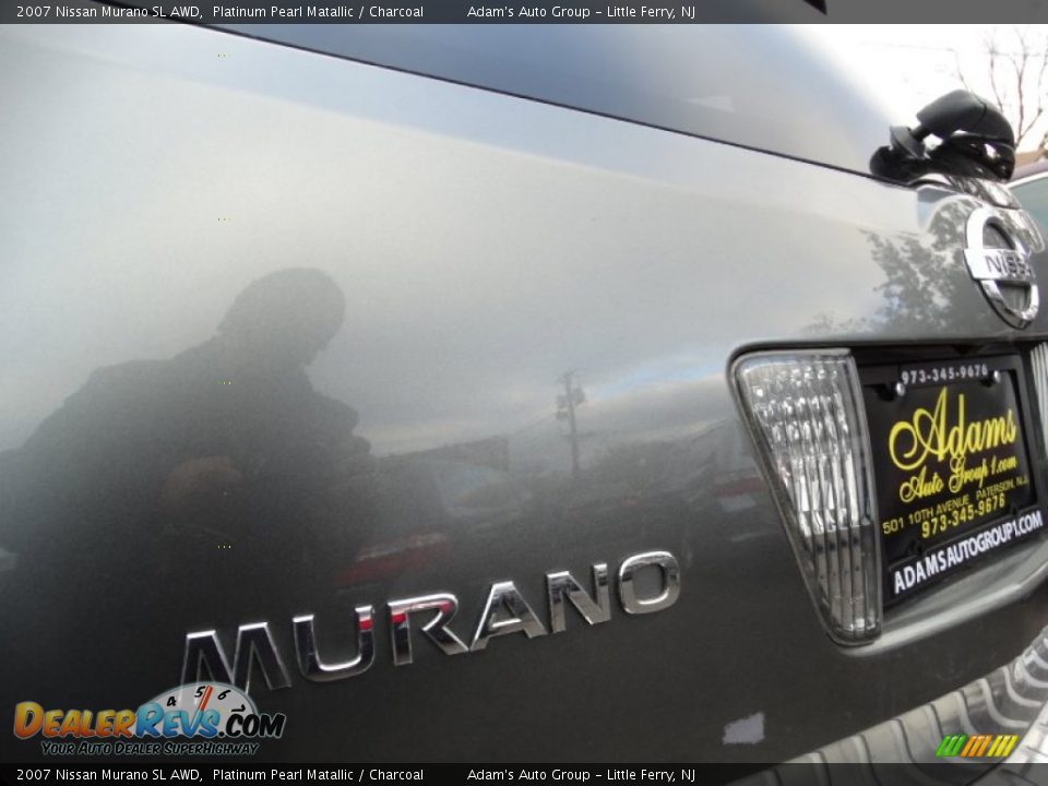 2007 Nissan Murano SL AWD Platinum Pearl Matallic / Charcoal Photo #29