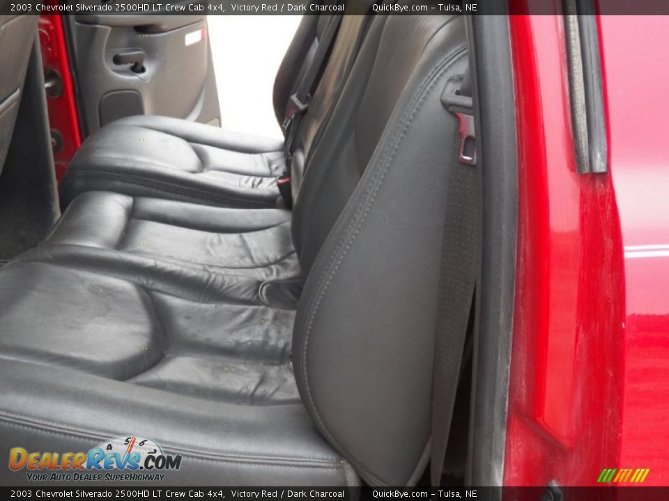2003 Chevrolet Silverado 2500HD LT Crew Cab 4x4 Victory Red / Dark Charcoal Photo #9