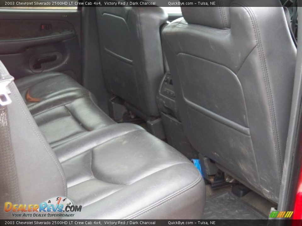 2003 Chevrolet Silverado 2500HD LT Crew Cab 4x4 Victory Red / Dark Charcoal Photo #10