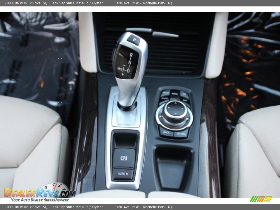 2014 BMW X6 xDrive35i Black Sapphire Metallic / Oyster Photo #18
