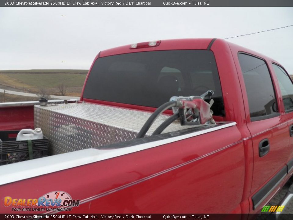 2003 Chevrolet Silverado 2500HD LT Crew Cab 4x4 Victory Red / Dark Charcoal Photo #19