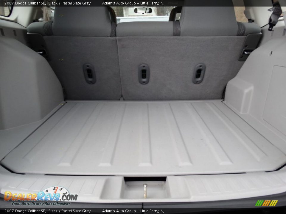 2007 Dodge Caliber SE Black / Pastel Slate Gray Photo #22