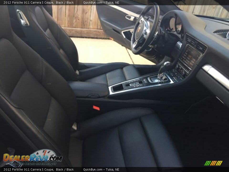 2012 Porsche 911 Carrera S Coupe Black / Black Photo #6