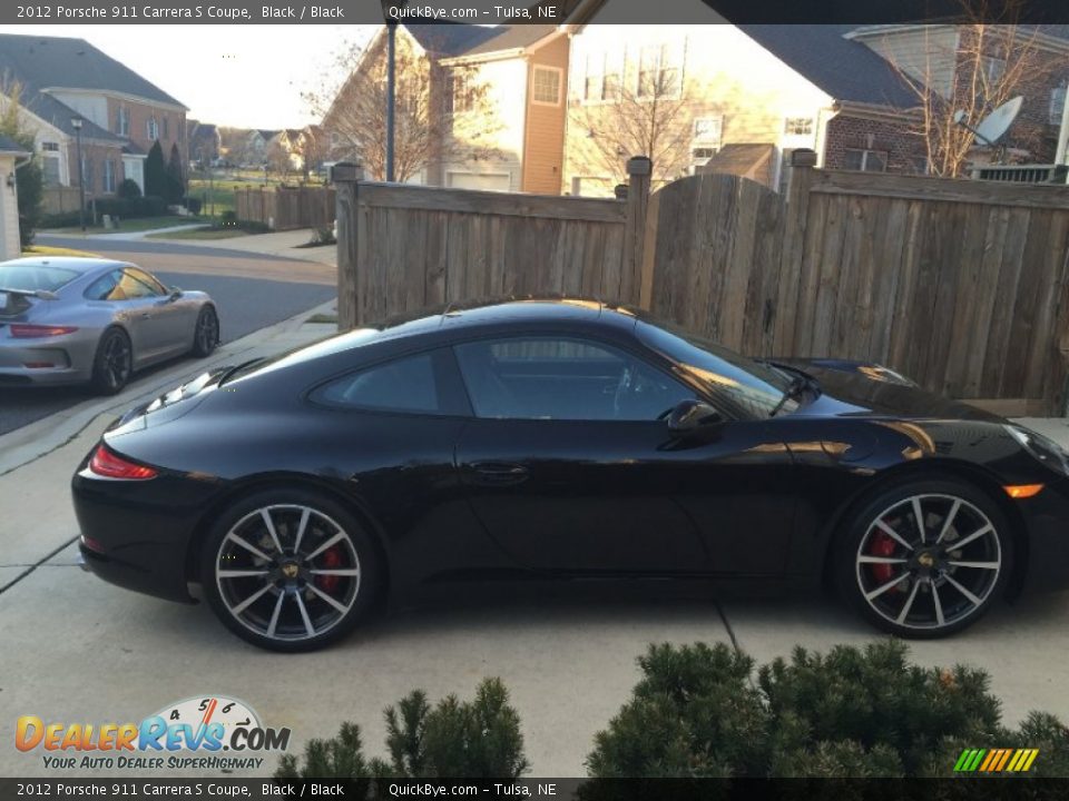 2012 Porsche 911 Carrera S Coupe Black / Black Photo #7