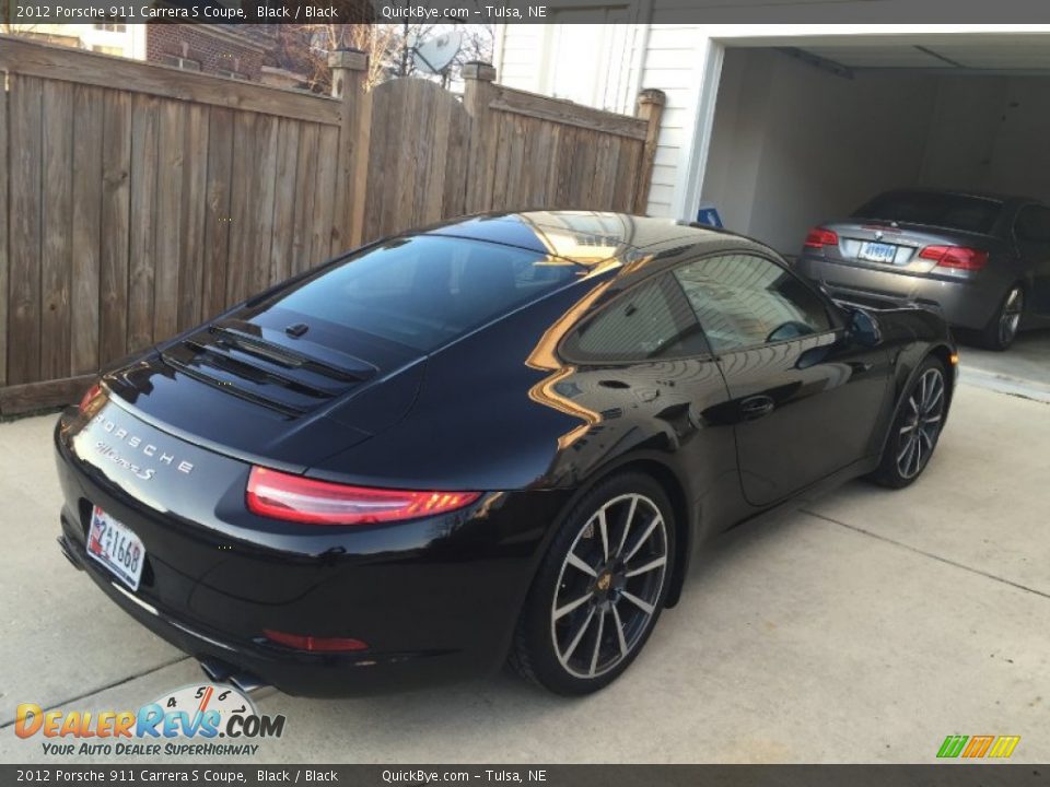 2012 Porsche 911 Carrera S Coupe Black / Black Photo #8
