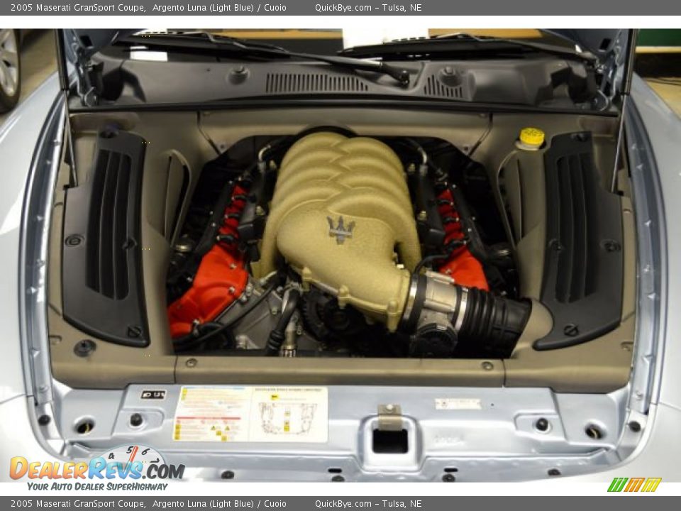 2005 Maserati GranSport Coupe 4.2 Liter DOHC 32-Valve V8 Engine Photo #11
