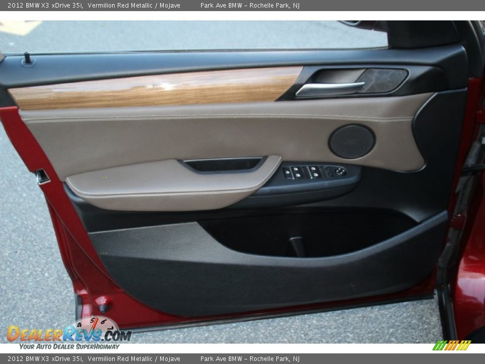 Door Panel of 2012 BMW X3 xDrive 35i Photo #9