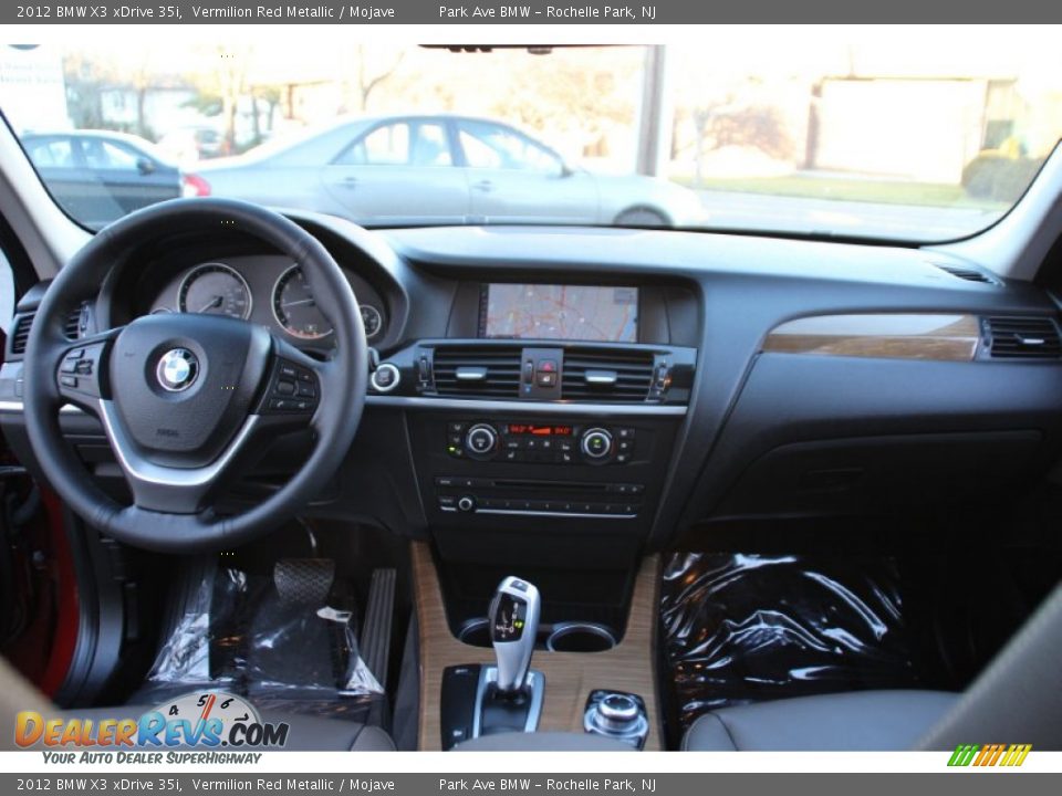 2012 BMW X3 xDrive 35i Vermilion Red Metallic / Mojave Photo #16
