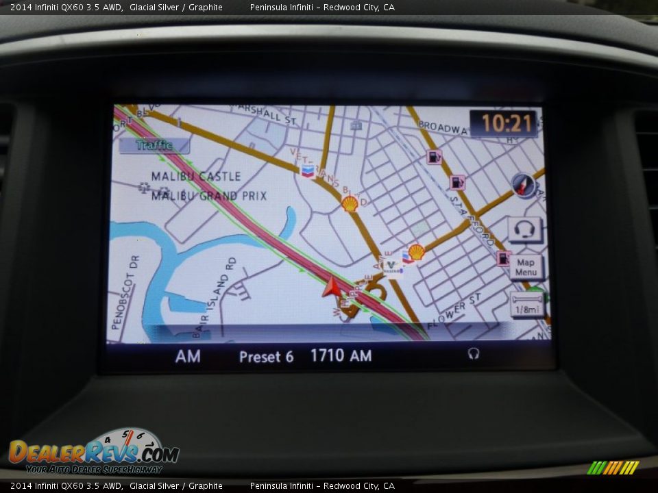 Navigation of 2014 Infiniti QX60 3.5 AWD Photo #7