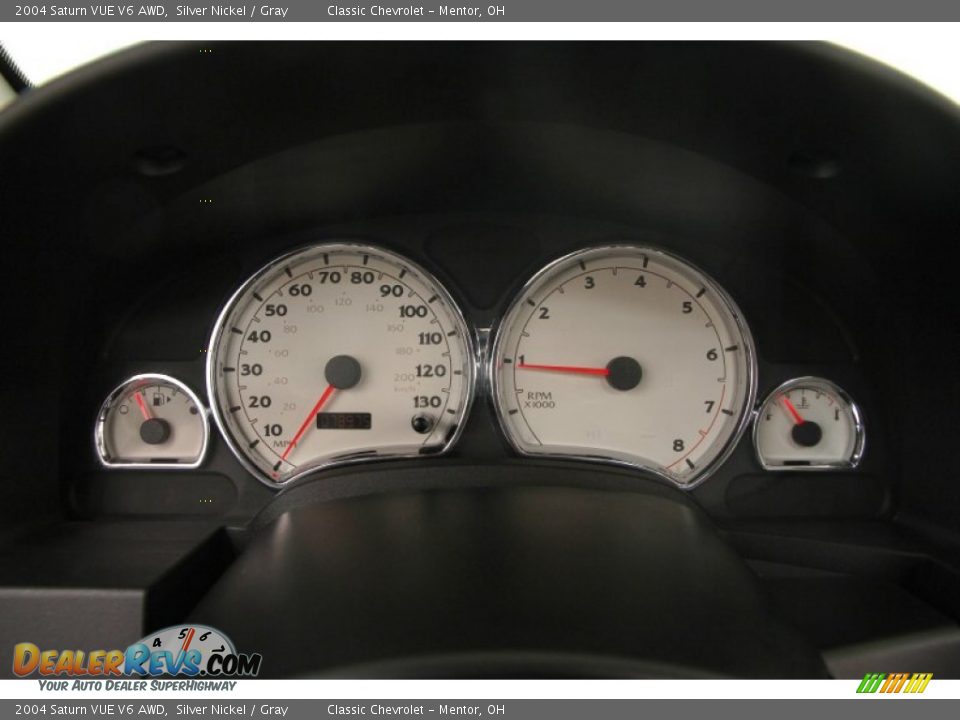 2004 Saturn VUE V6 AWD Silver Nickel / Gray Photo #6