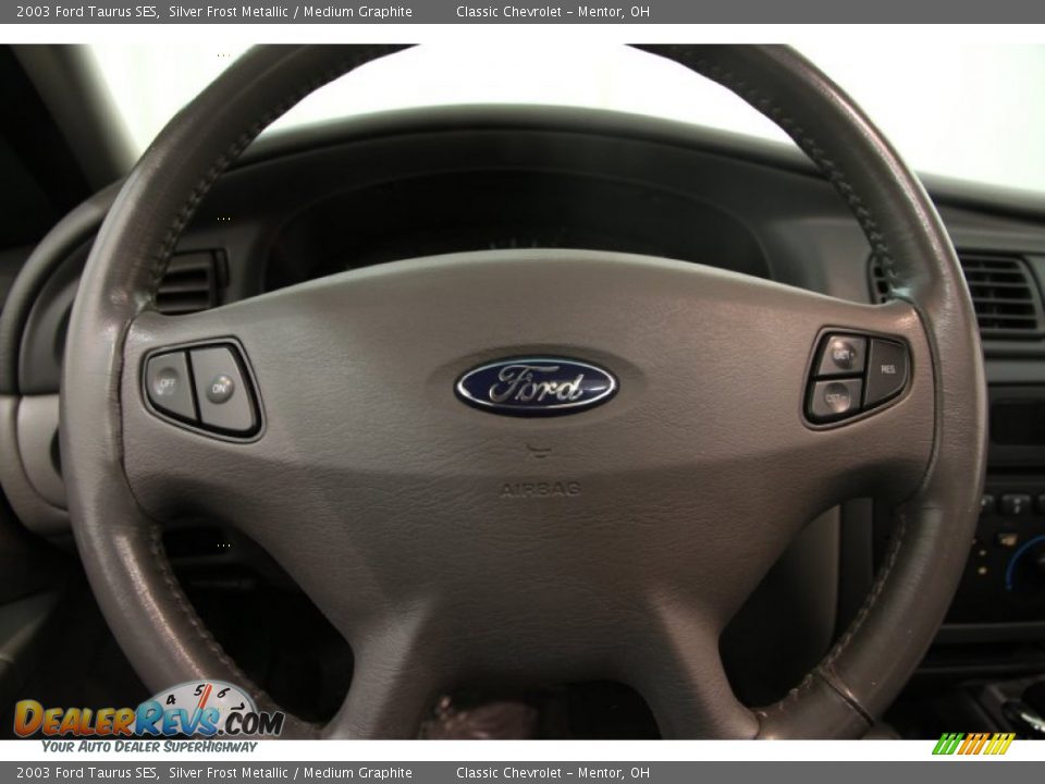 2003 Ford Taurus SES Silver Frost Metallic / Medium Graphite Photo #6