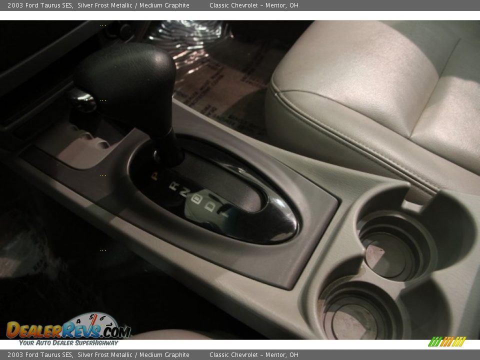 2003 Ford Taurus SES Silver Frost Metallic / Medium Graphite Photo #9