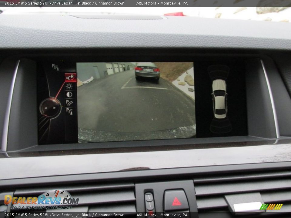 2015 BMW 5 Series 528i xDrive Sedan Jet Black / Cinnamon Brown Photo #18