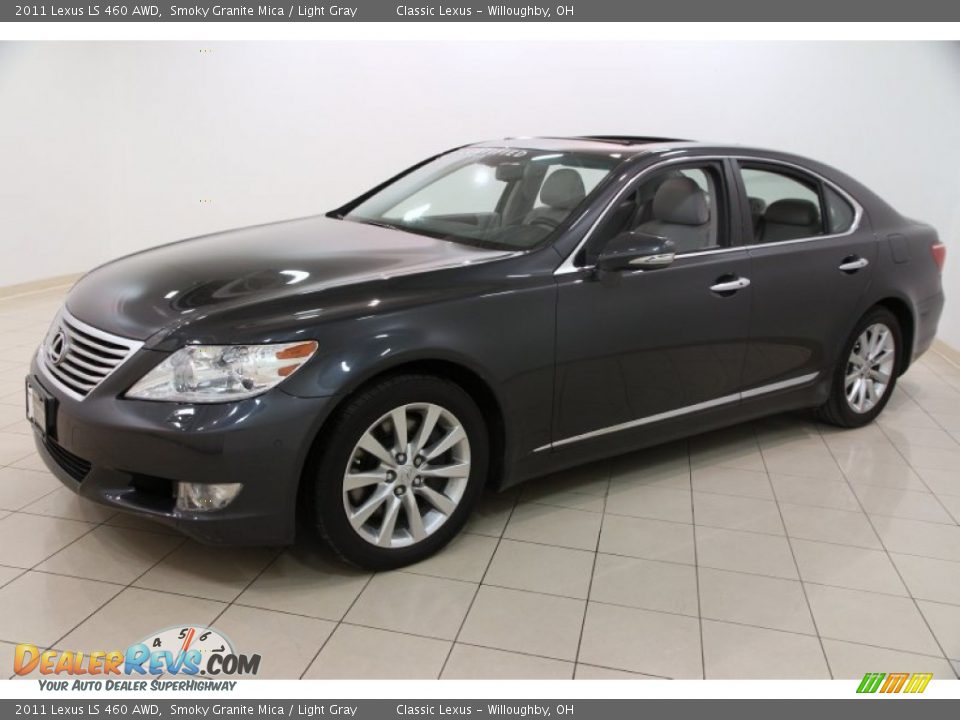 2011 Lexus LS 460 AWD Smoky Granite Mica / Light Gray Photo #3