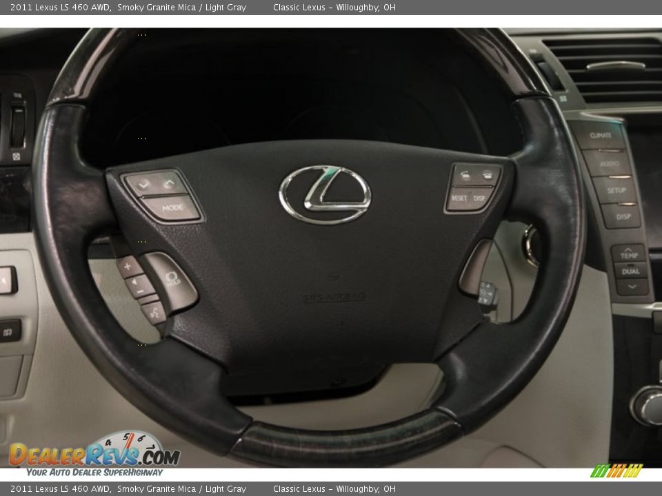 2011 Lexus LS 460 AWD Smoky Granite Mica / Light Gray Photo #7