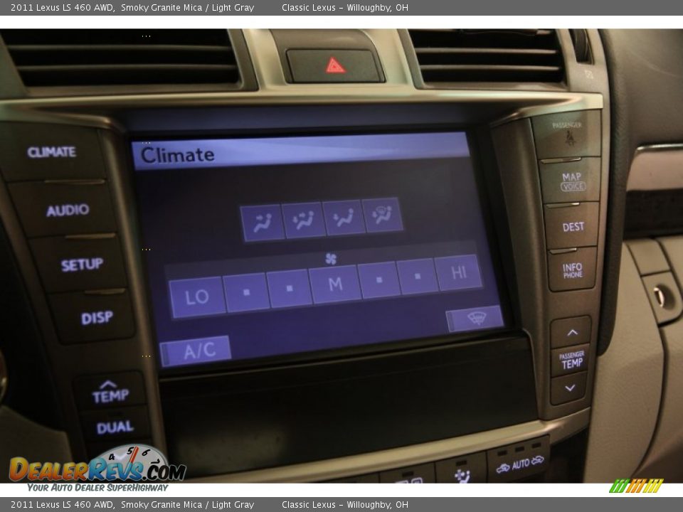 2011 Lexus LS 460 AWD Smoky Granite Mica / Light Gray Photo #11