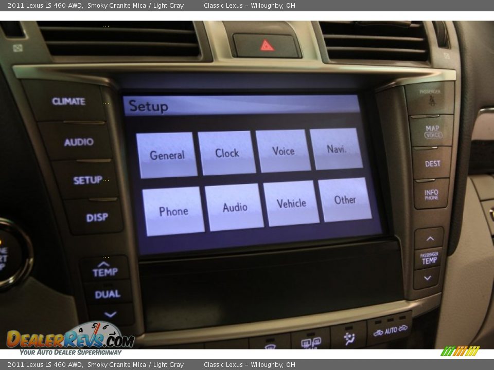 2011 Lexus LS 460 AWD Smoky Granite Mica / Light Gray Photo #13