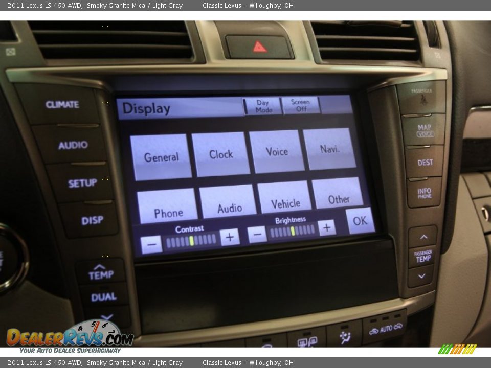 2011 Lexus LS 460 AWD Smoky Granite Mica / Light Gray Photo #14