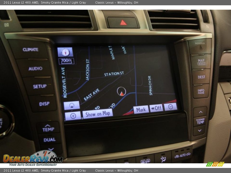 2011 Lexus LS 460 AWD Smoky Granite Mica / Light Gray Photo #15