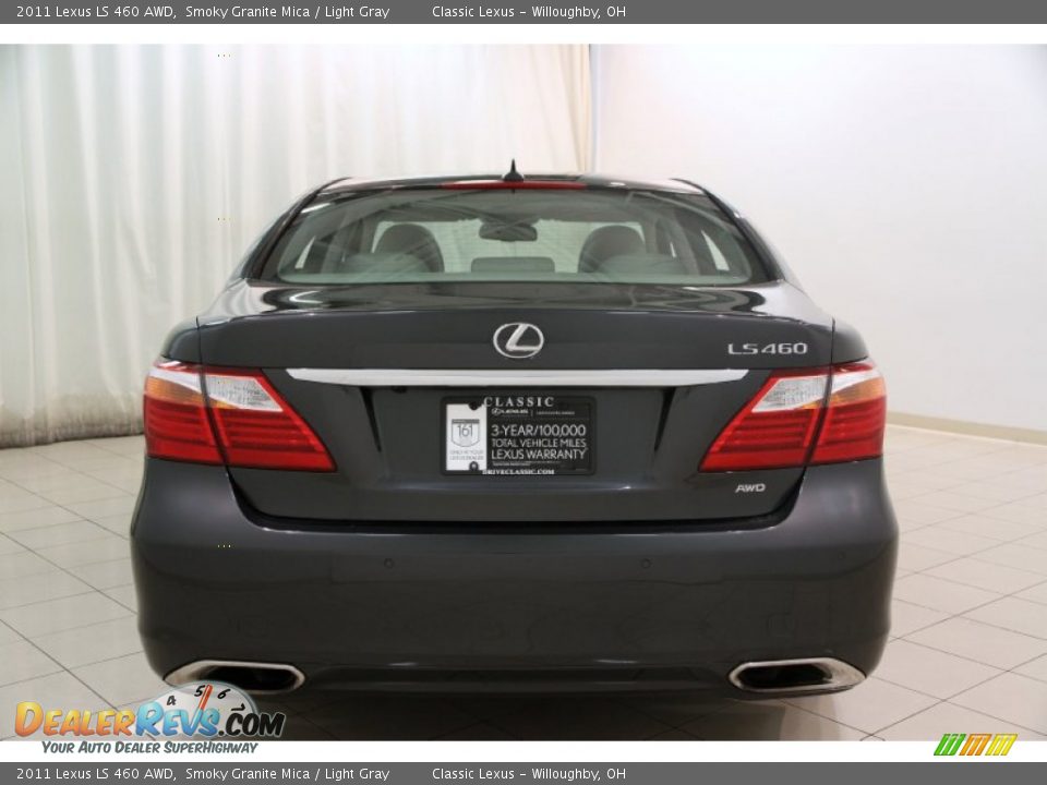 2011 Lexus LS 460 AWD Smoky Granite Mica / Light Gray Photo #23