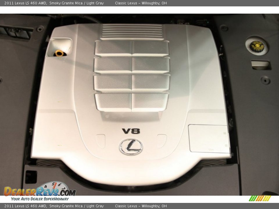 2011 Lexus LS 460 AWD Smoky Granite Mica / Light Gray Photo #24