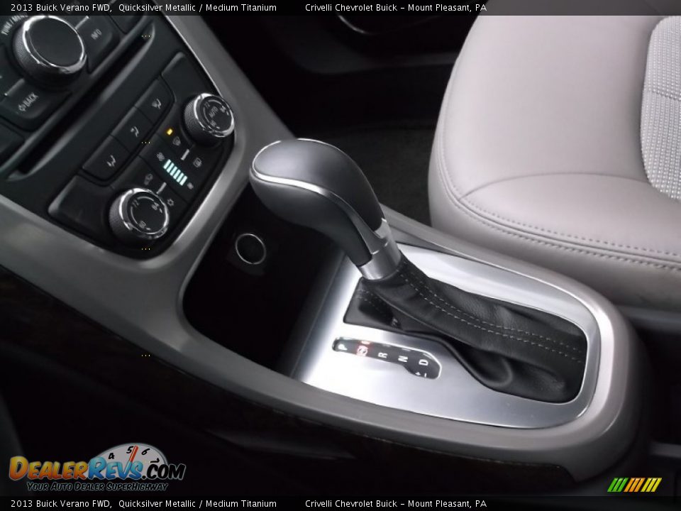 2013 Buick Verano FWD Quicksilver Metallic / Medium Titanium Photo #19